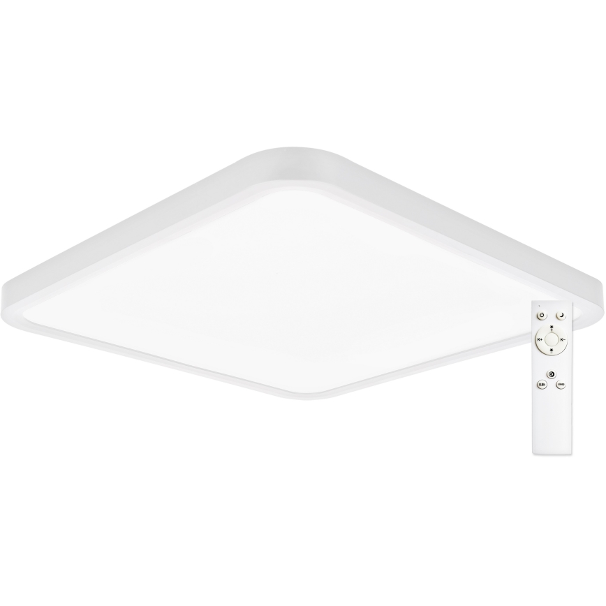 Top Light - Plafoniera LED dimmerabile REVIT LED/36W/230V 3000-6500K 40x40 cm bianco + telecomando
