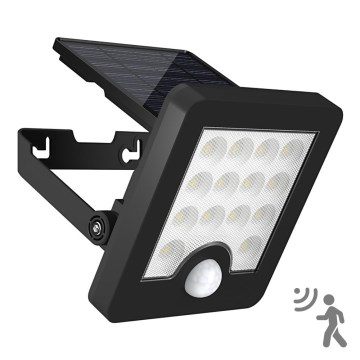 Top Light - Proiettore solare da parete a LED con sensore HELEON S LED/5W/3,7V IP65 4000K 1800 mAh