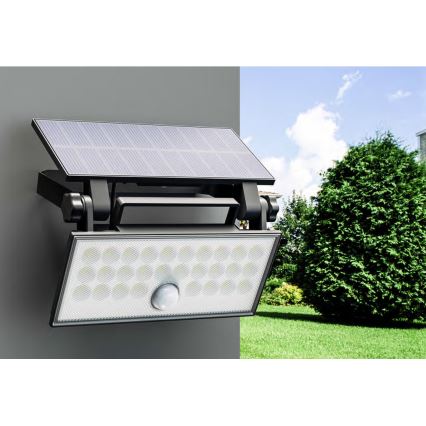 Top Light - Proiettore solare da parete a LED con sensore HELEON PRO LED/8W/3,7V IP65 4000K 2600 mAh