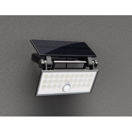 Top Light - Proiettore solare da parete a LED con sensore HELEON PRO LED/8W/3,7V IP65 4000K 2600 mAh