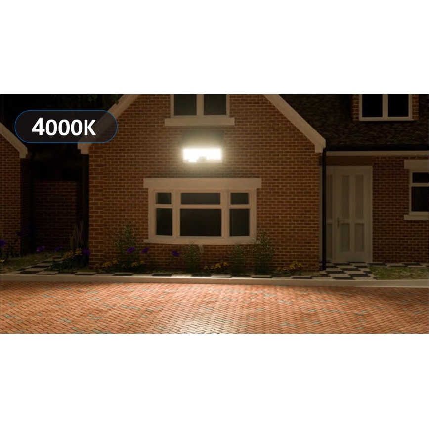 Top Light - Proiettore solare da parete a LED con sensore HELEON PRO LED/8W/3,7V IP65 4000K 2600 mAh