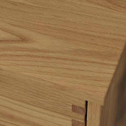 Top per lavabo FOREST 80 cm beige/rovere