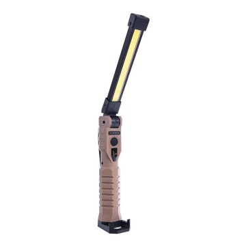 Torcia da lavoro ricaricabile a LED dimmerabile con funzione power bank LED/4W/5V IPX4 600 lm 2000 mAh