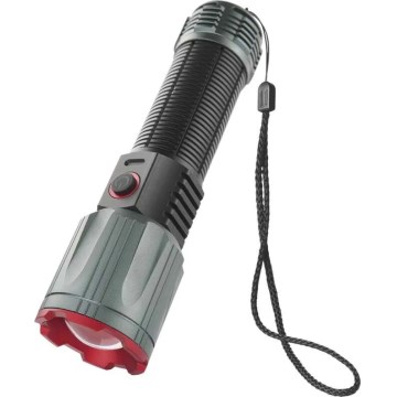 Torcia elettrica ricaricabile in metallo LED/5V 3000 brillante 5000 mAh IP43
