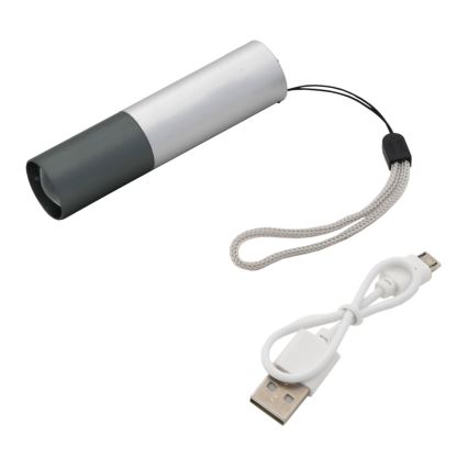 Torcia LED LED/400mAh bianco/grigio