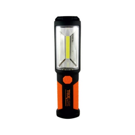 Torcia LED LED+COB/3W/3xAA arancione