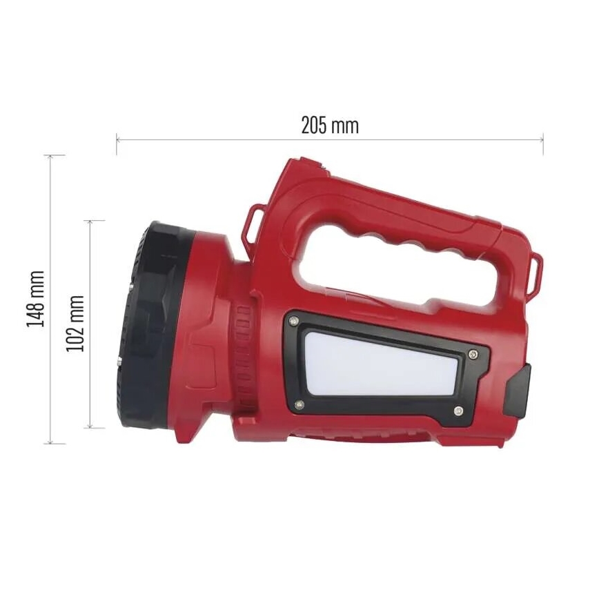 Torcia ricaricabile LED LED/3,7V IP44 1000 lm 15000mAh