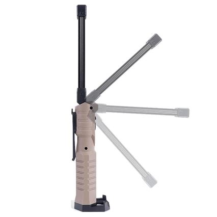 Torcia da lavoro ricaricabile a LED dimmerabile con funzione power bank LED/4W/5V IPX4 600 lm 2000 mAh