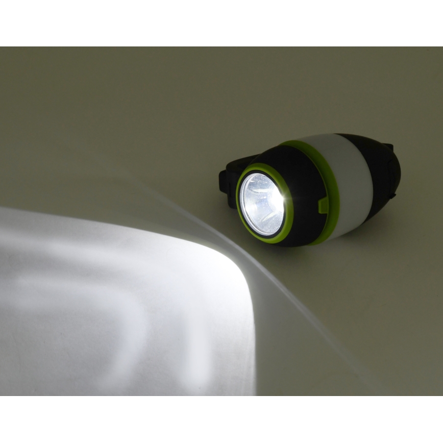 Torcia ricaricabile LED con power bank LED/3W/1500mAh