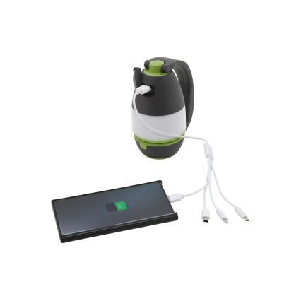 Torcia ricaricabile LED con power bank LED/3W/1500mAh