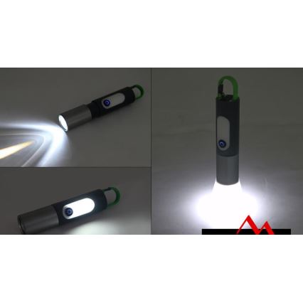 Torcia LED ricaricabile LED/10W/3,7V 750 lucente 10h 1500 mAh
