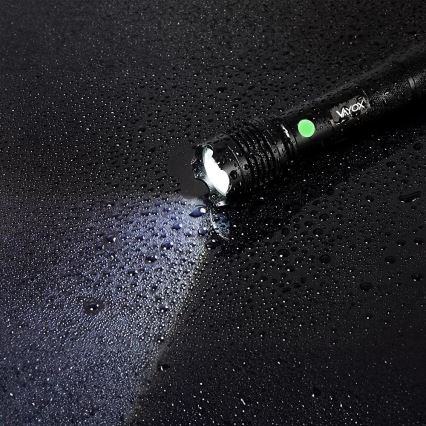 Torcia LED ricaricabile LED/10W/5V IPX4 800 lucente 1200 mAh