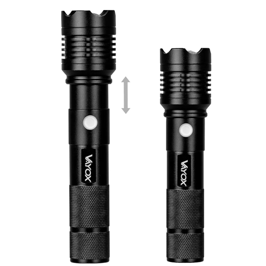 Torcia LED ricaricabile LED/10W/5V IPX4 800 lucente 1200 mAh