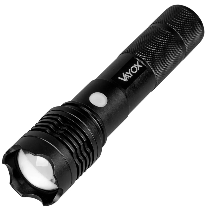 Torcia LED ricaricabile LED/10W/5V IPX4 800 lucente 1200 mAh