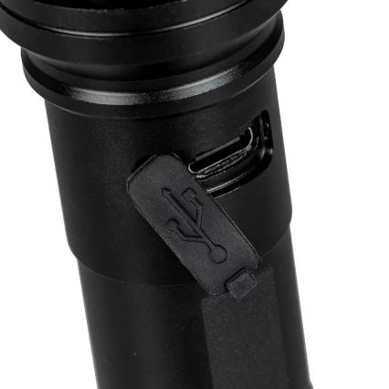 Torcia LED ricaricabile LED/10W/5V IPX4 800 lucente 1200 mAh