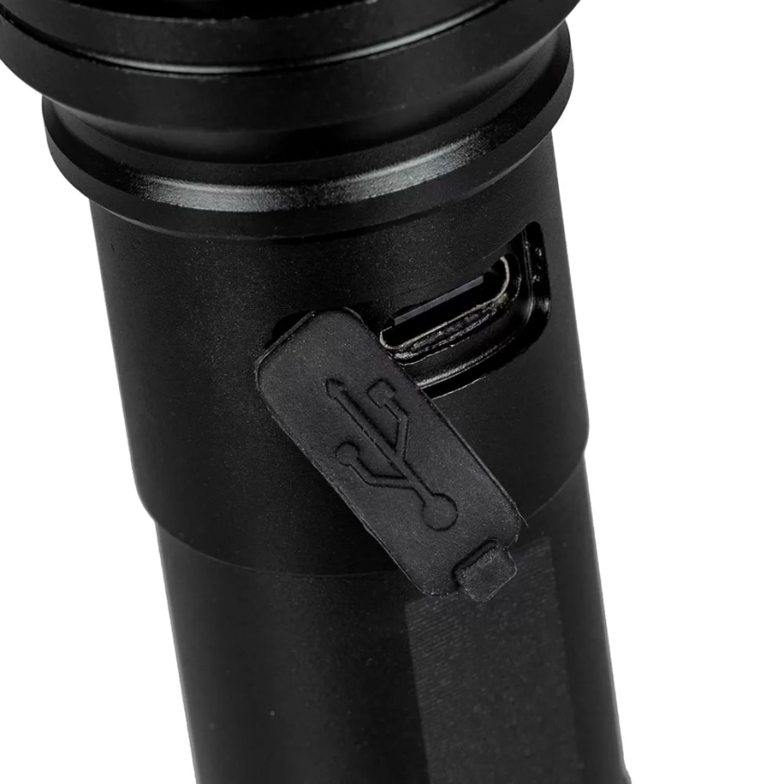 Torcia LED ricaricabile LED/10W/5V IPX4 800 lucente 1200 mAh