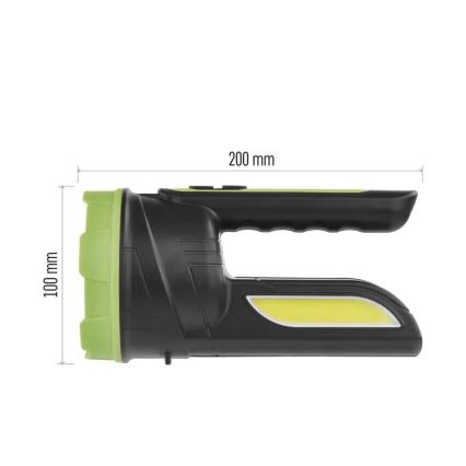Torcia LED ricaricabile LED/3,7V 210 lm 1800mAh