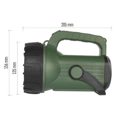 Torcia LED ricaricabile LED/3,7V IP43 700 lm 3600mAh