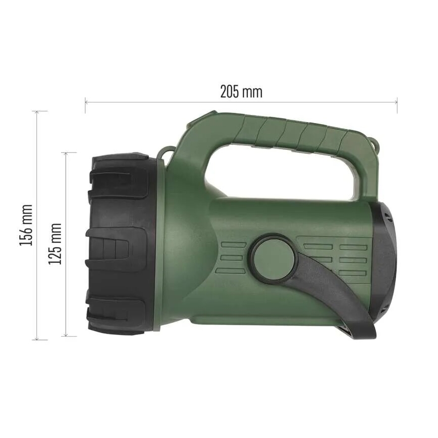 Torcia LED ricaricabile LED/3,7V IP43 700 lm 3600mAh