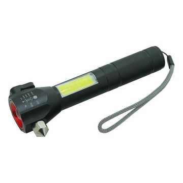 Torcia LED ricaricabile LED/3W/5V 200 lm 1200 mAh
