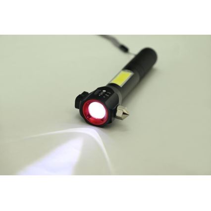 Torcia LED ricaricabile LED/3W/5V 200 lm 1200 mAh