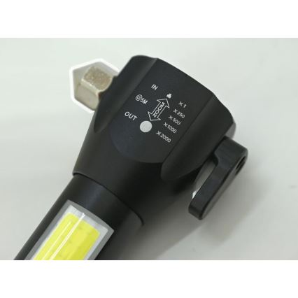 Torcia LED ricaricabile LED/3W/5V 200 lm 1200 mAh