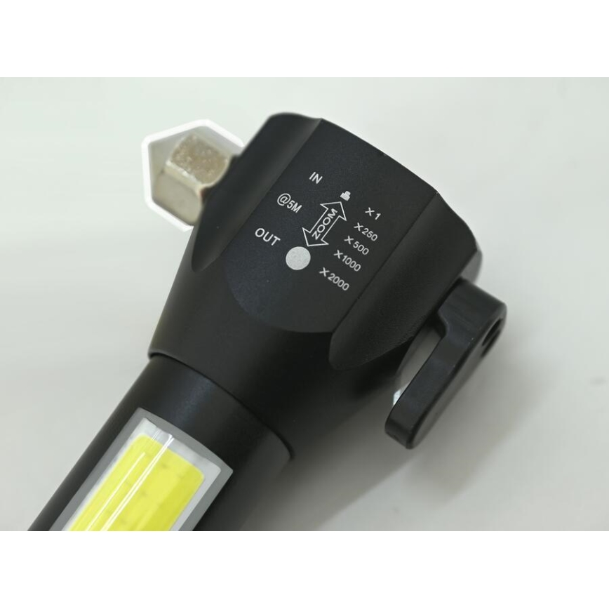 Torcia LED ricaricabile LED/3W/5V 200 lm 1200 mAh