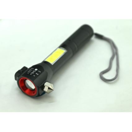 Torcia LED ricaricabile LED/3W/5V 200 lm 1200 mAh