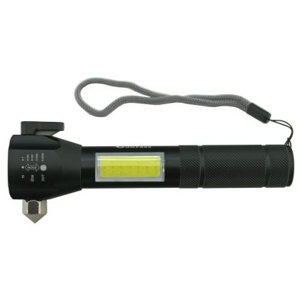 Torcia LED ricaricabile LED/3W/5V 200 lm 1200 mAh