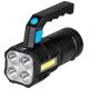LED Dimmerabile rechargeable flashlight LED/5V IPX4 250 lm 4 h 1200 mAh