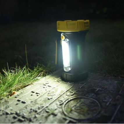 Torcia LED ricaricabile LED/5W/4000mAh + LED/3W