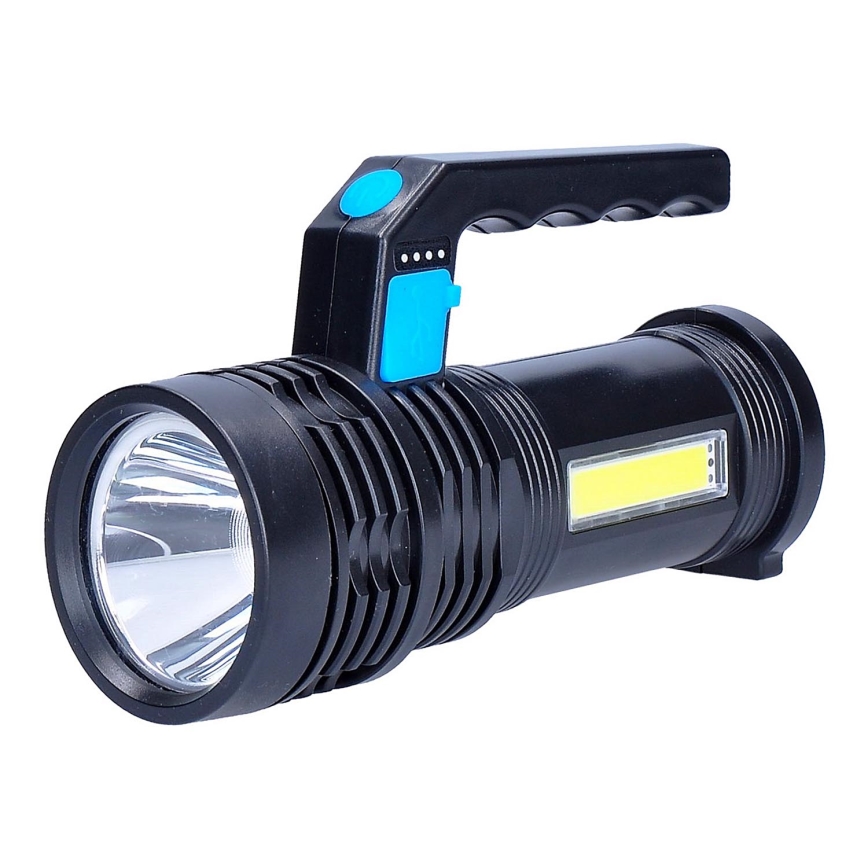 Solight WN46 - Torcia LED ricaricabile LED/6W/800 mAh 3,7V IP44