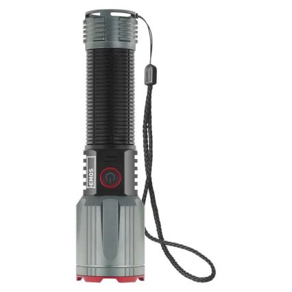 Torcia ricaricabile in metallo LED/5V 3000 lm 5000 mAh IP43