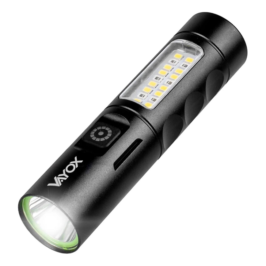 Torcia ricaricabile a LED dimmerabile con luce rossa LED/5W/5V IPX4 250 lm 2000 mAh