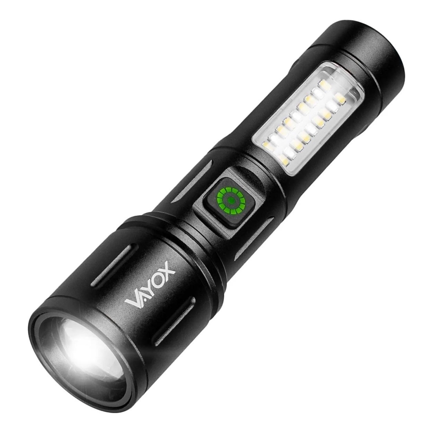 Torcia ricaricabile a LED dimmerabile con luce rossa LED/5W/5V IPX4 260 lucido 2000 mAh