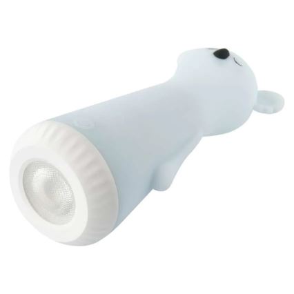 Torcia ricaricabile a LED dimmerabile per bambini 2 in 1 con luce notturna, 3,7V 1200 mAh