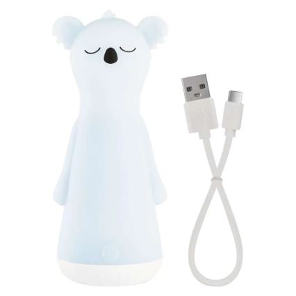 Torcia ricaricabile a LED dimmerabile per bambini 2 in 1 con luce notturna, 3,7V 1200 mAh