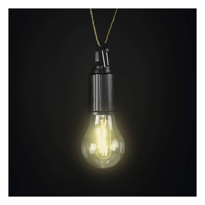 Torcia ricaricabile a LED, ricarica USB, IP44, 90 lm, 400 mAh