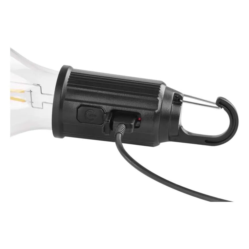 Torcia ricaricabile a LED, ricarica USB, IP44, 90 lm, 400 mAh