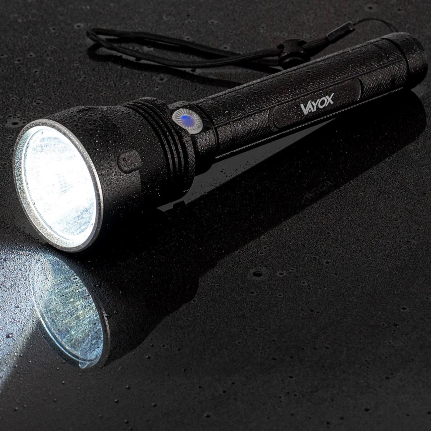 Torcia ricaricabile LED dimmerabile LED/20W/5V IPX5 1570 lucido 8400 mAh