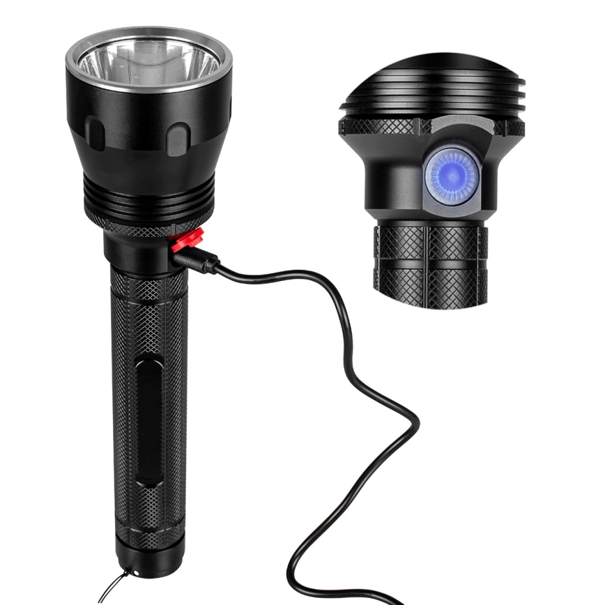 Torcia ricaricabile LED dimmerabile LED/20W/5V IPX5 1570 lucido 8400 mAh