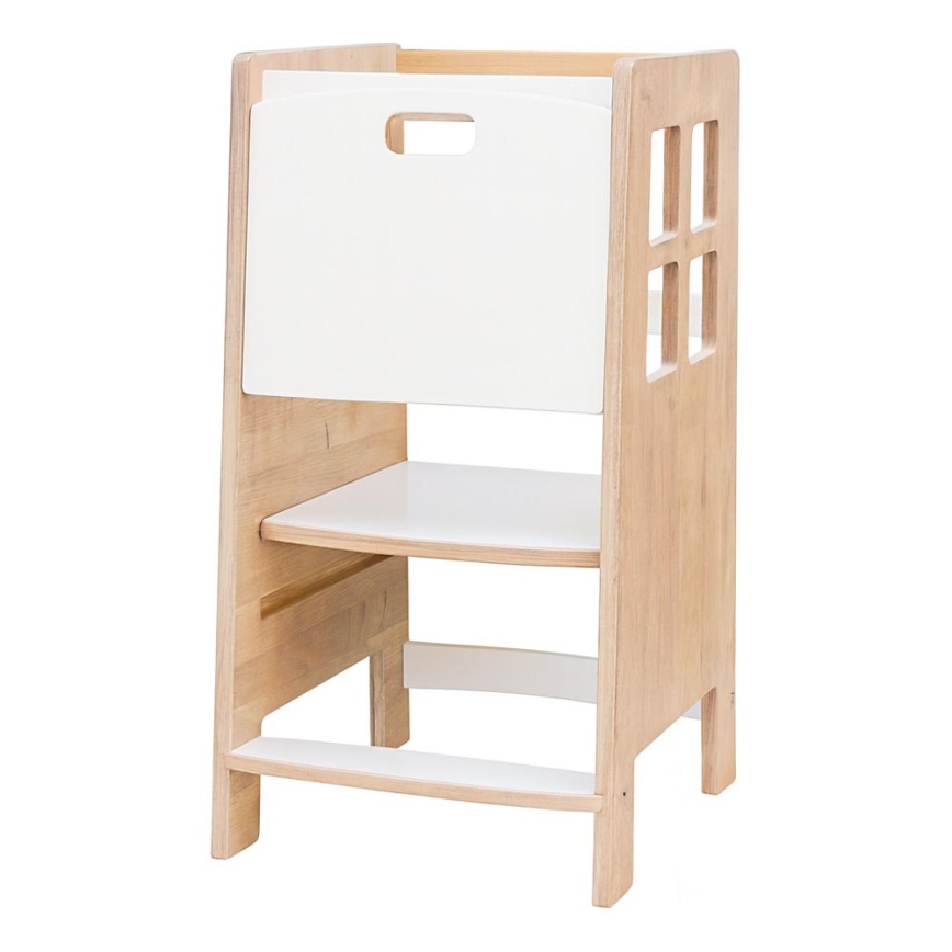 Torre d'apprendimento KULE 90x50 cm marrone/bianco