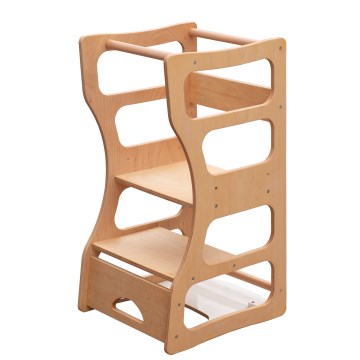 Torre d'apprendimento TWINN 83x45 cm marrone