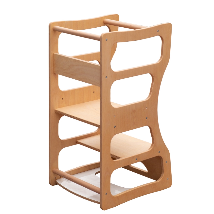 Torre d'apprendimento TWINN 83x45 cm marrone