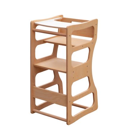 Torre d'apprendimento TWINN 83x45 cm marrone