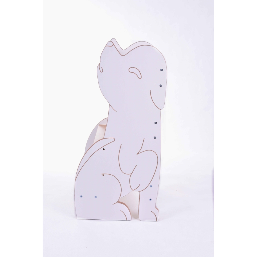 Torre di apprendimento WOLF bianco/acero