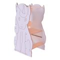 Torre di apprendimento UNICORN bianco/acero