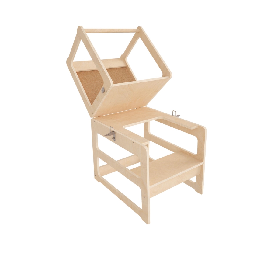 Torre didattica con lavagna DRAW 90x58,4 cm