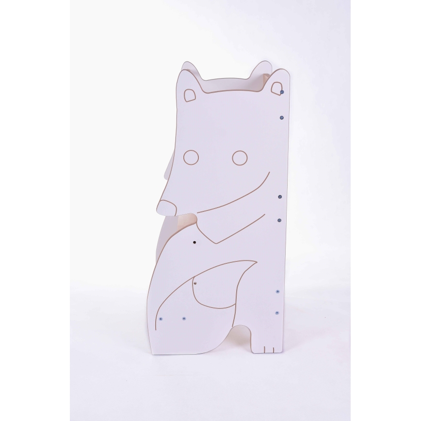 Torre didattica FOX bianco/acero