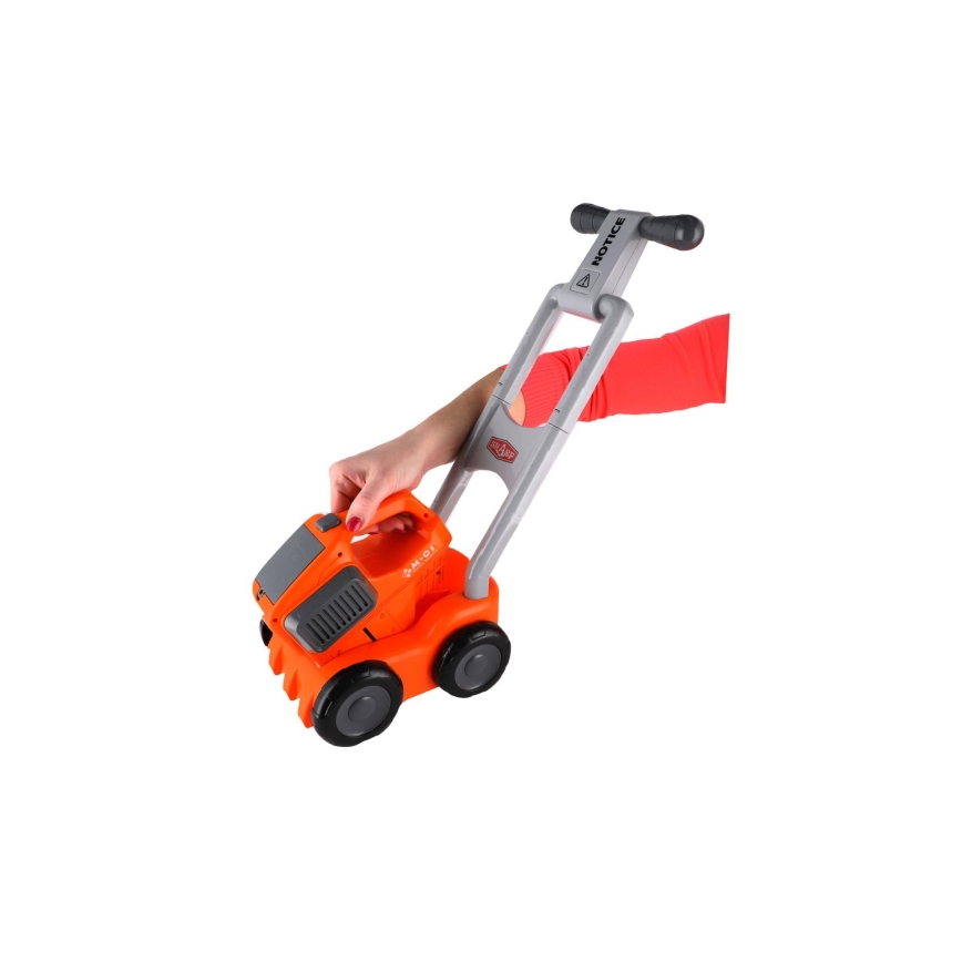 Tosaerba con generatore di bolle e luce, alimentazione 4xAA